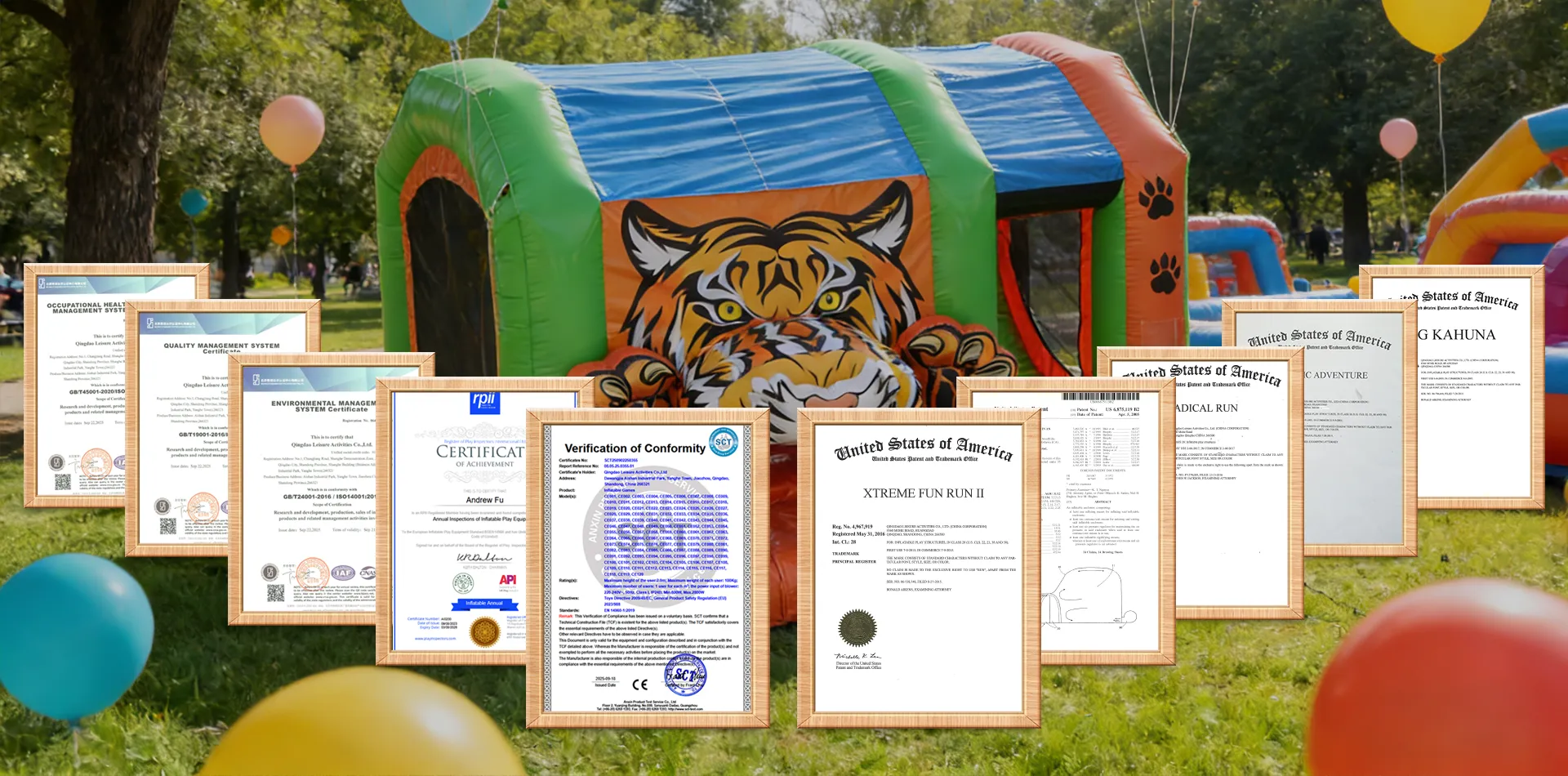 Fournisseur de produits gonflables en Chine