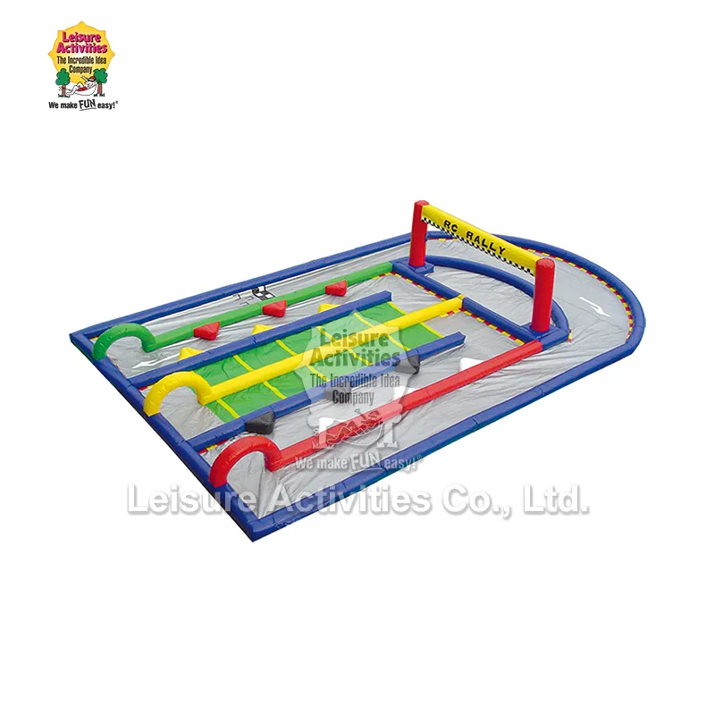 Piste de rallye RC gonflable