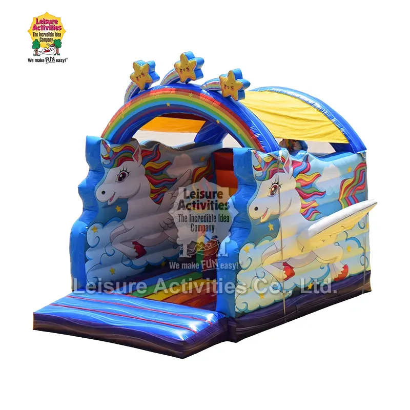 Châteaux gonflables super gonflables Licorne arc-en-ciel Châteaux gonflables super gonflables Licorne arc-en-ciel