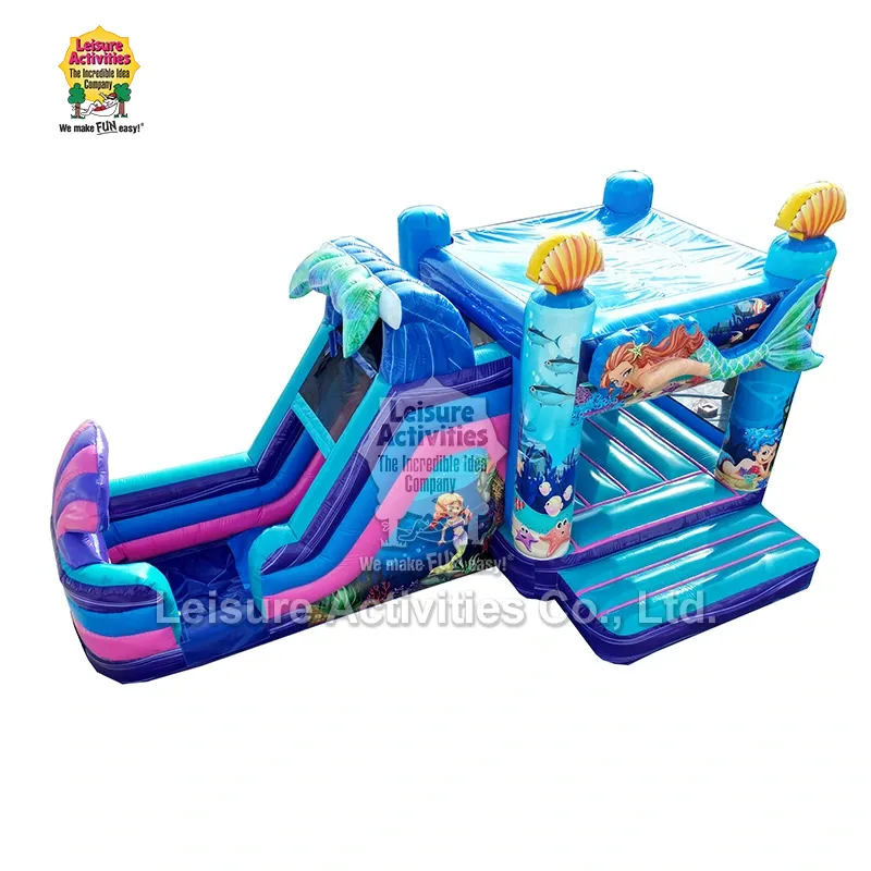 Châteaux gonflables super gonflables de sirène multiplay Châteaux gonflables super gonflables de sirène multiplay